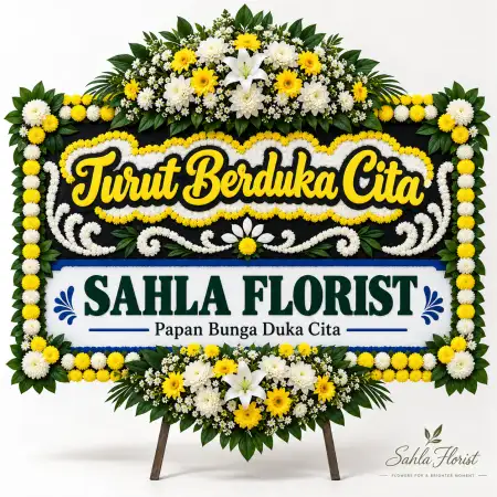 Papan Bunga Duka Jiipe Gresik