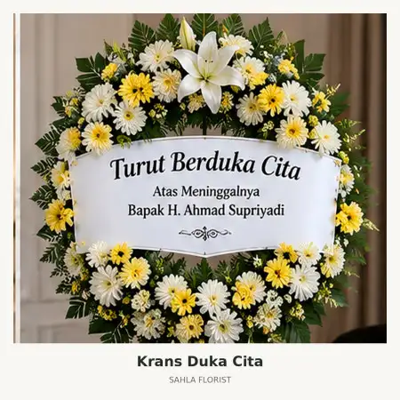 Krans Bunga Duka Jiipe Gresik
